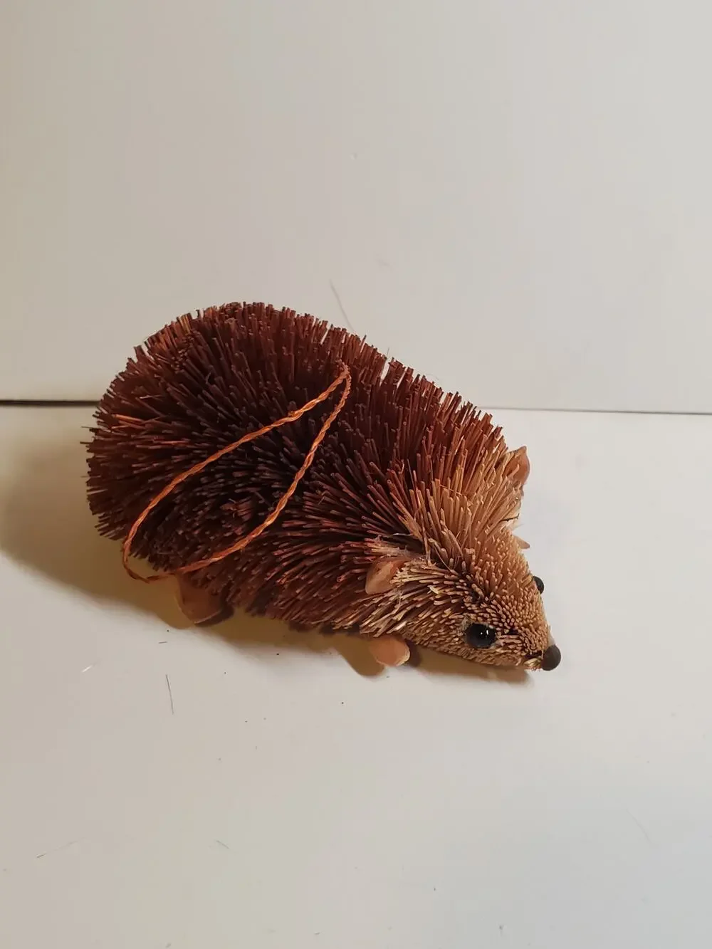 Natural Fiber Ornament - Hedgehog